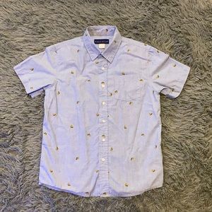 Boys button down short sleeve taco shirt